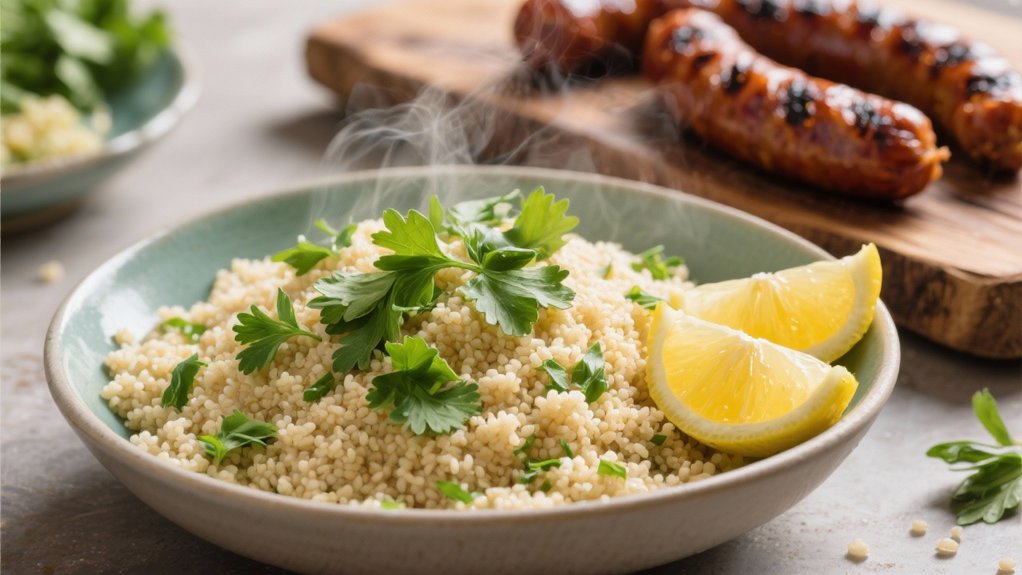 couscous with herbs and lemon