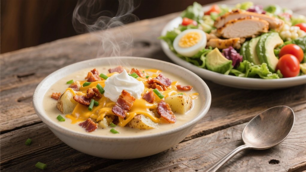 cozy loaded potato soup