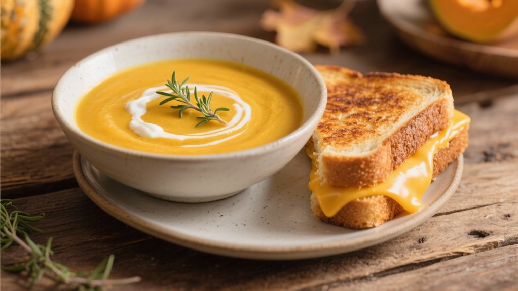 cozy melty grilled cheese