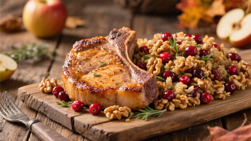 cranberry walnut stuffing delight