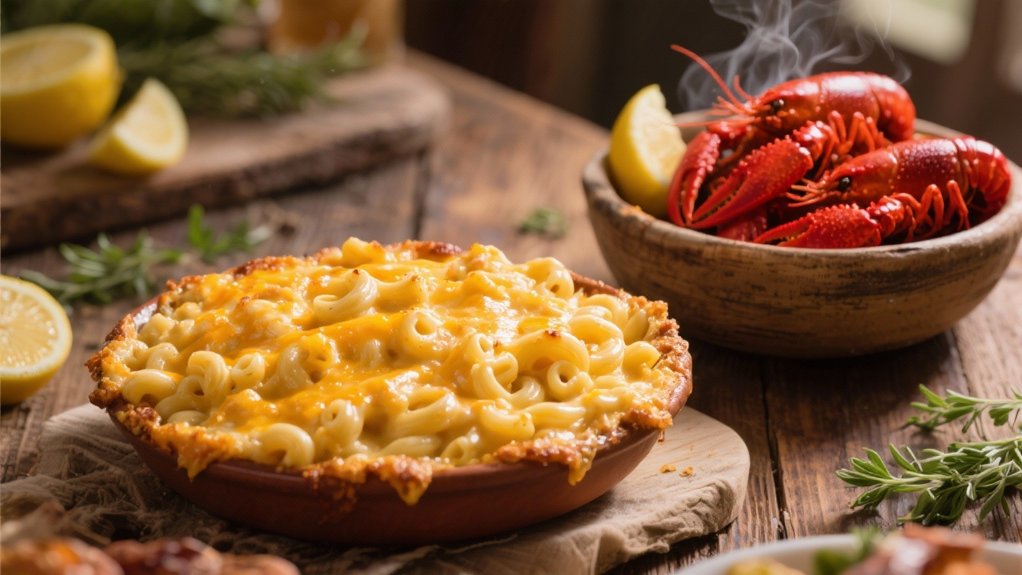 crawfish comfort food pairing