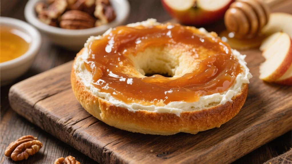 cream cheese and apple butter