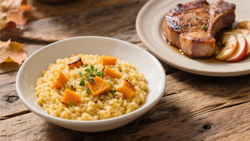 creamy autumn inspired risotto