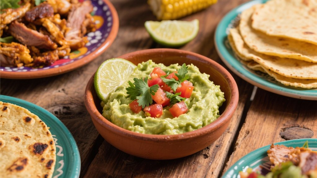 creamy avocado based dip