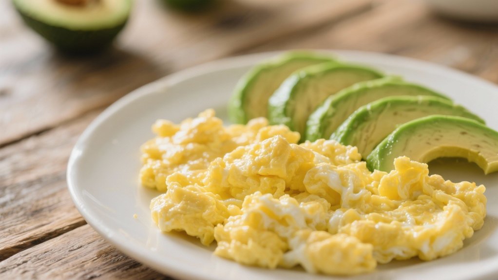 creamy avocado breakfast enhancement