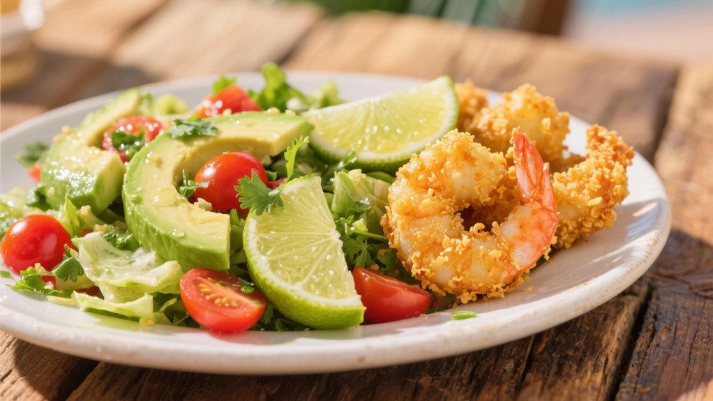 creamy avocado lime salad