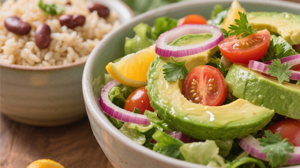 creamy avocado salad recipe