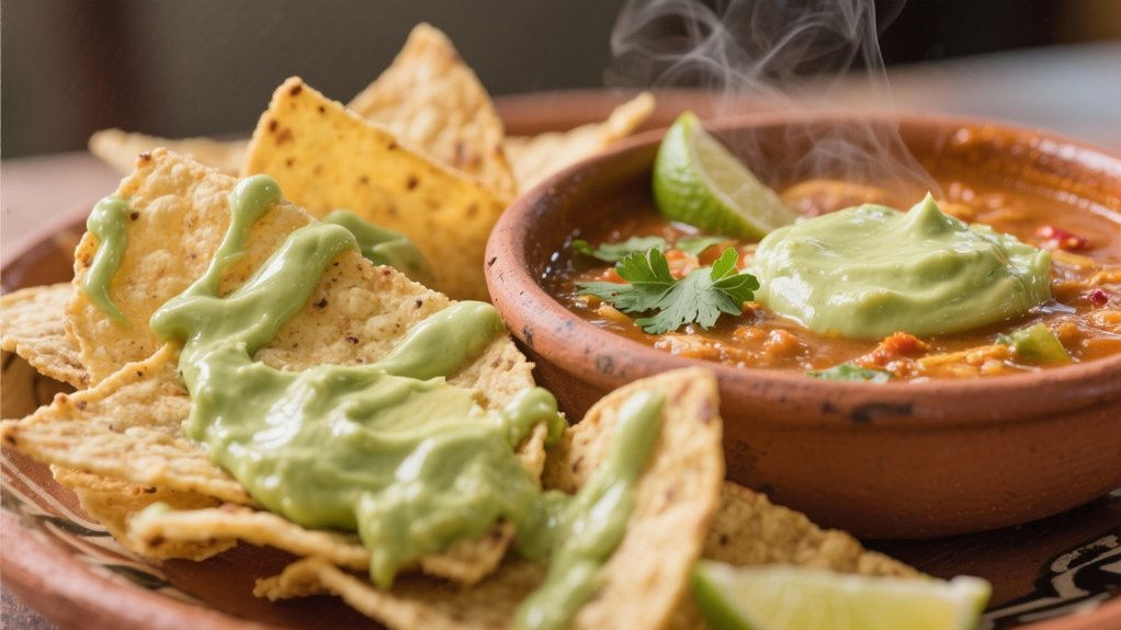 creamy avocado soup enhancement