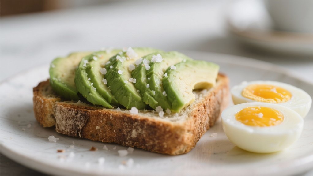 creamy avocado toast delight