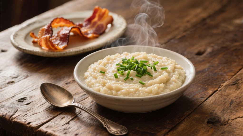 creamy bacon grits perfection