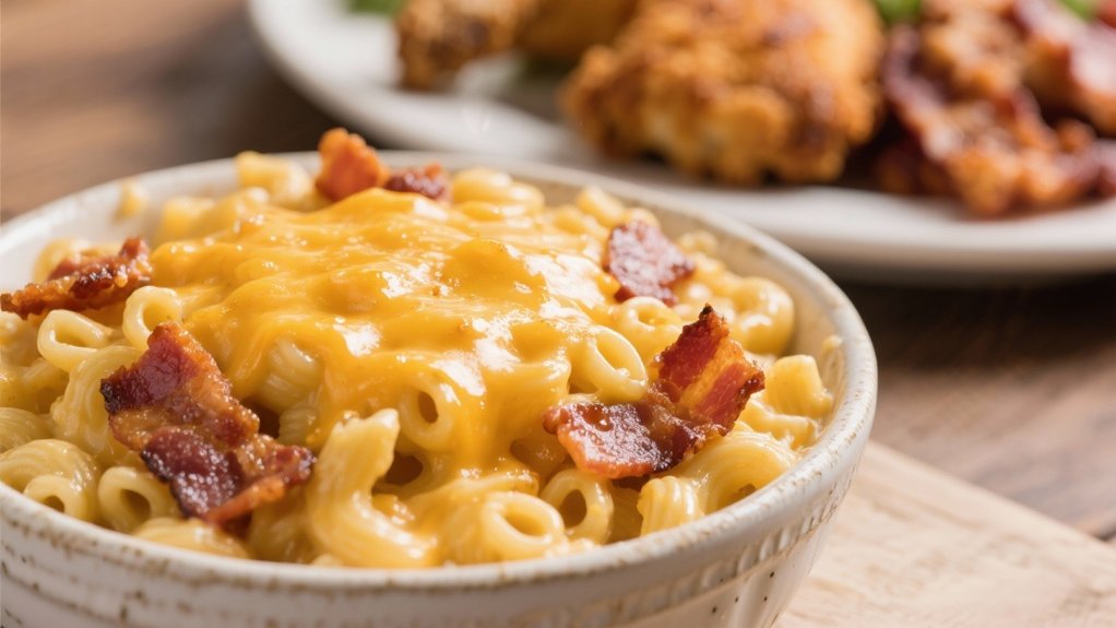 creamy bacon mac and cheese