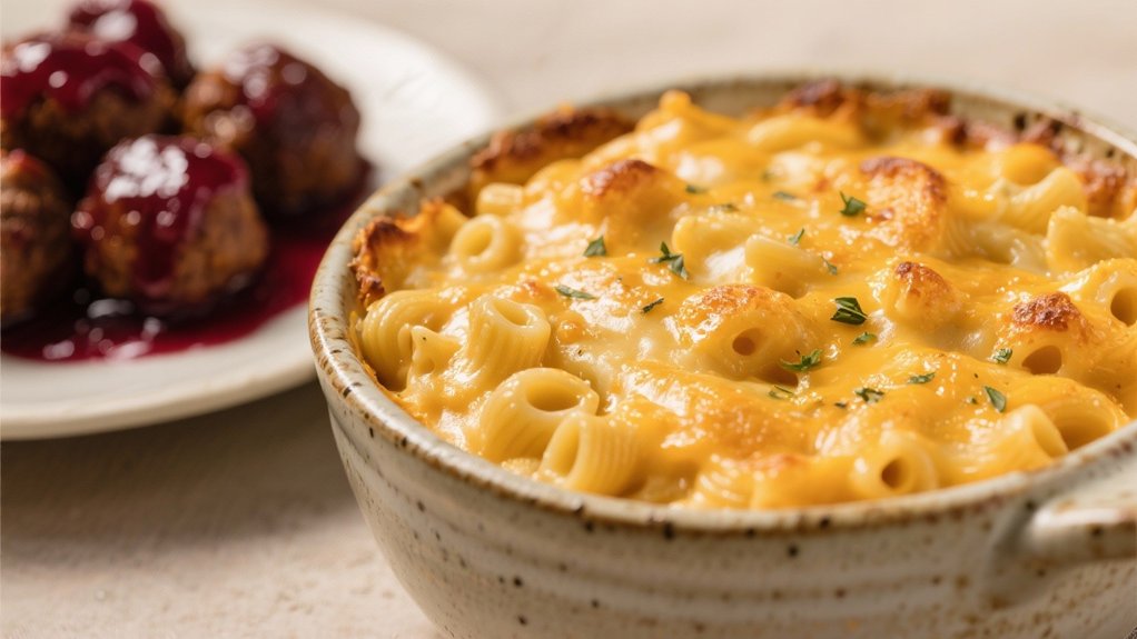 creamy baked mac and cheese