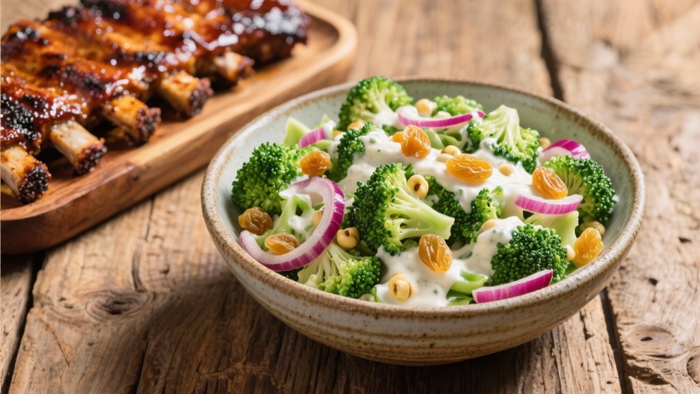 creamy broccoli salad recipe