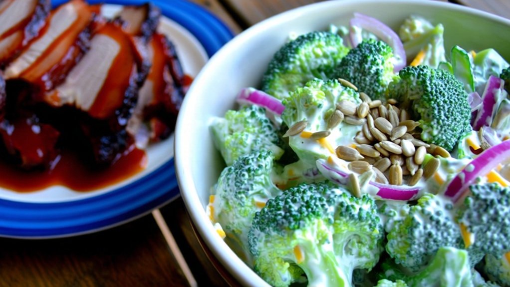 creamy broccoli salad recipe