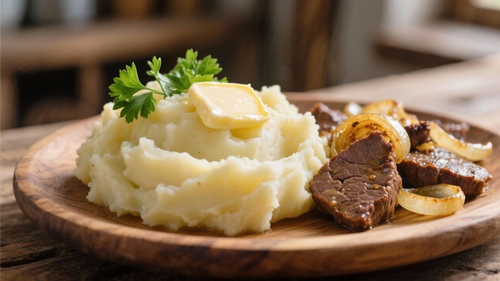 creamy buttery mashed potatoes