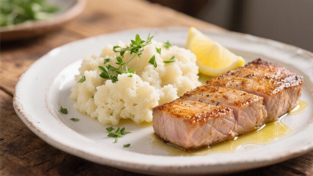 creamy cauliflower mash substitute