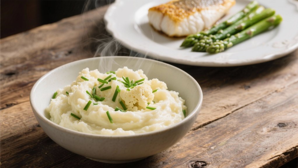creamy cauliflower mashed alternative