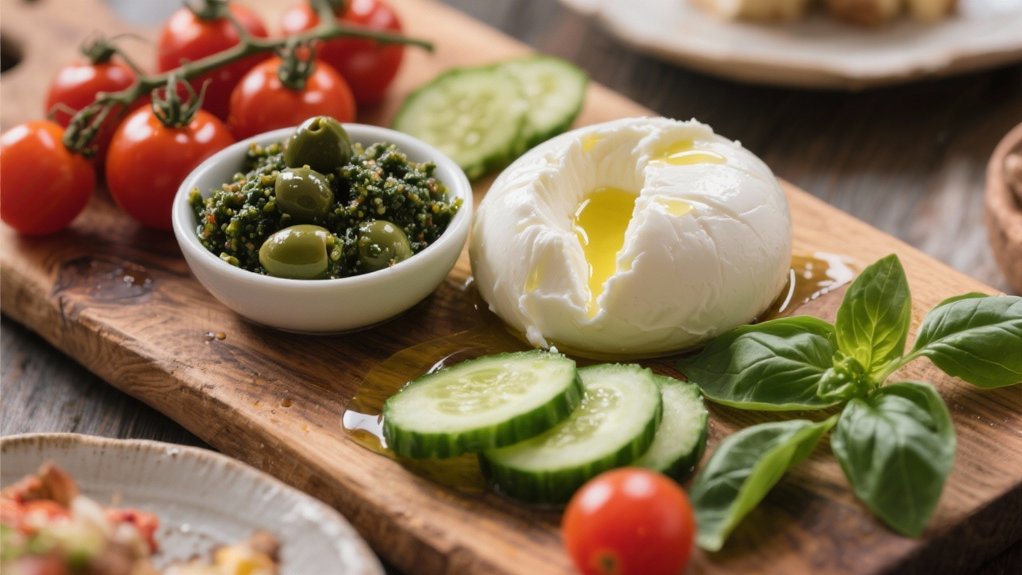creamy cheese tapenade pairing