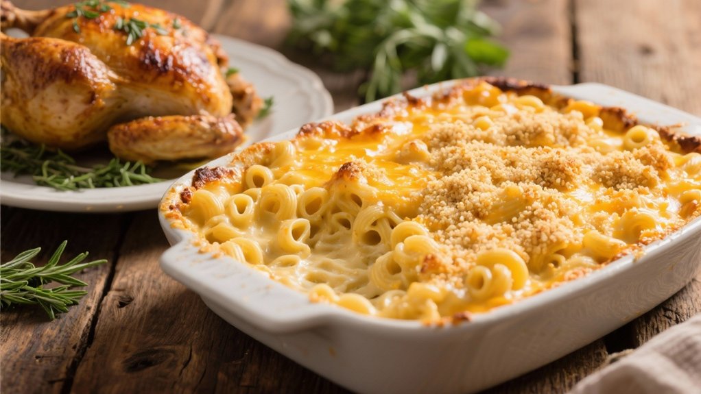 creamy cheesy pasta casserole