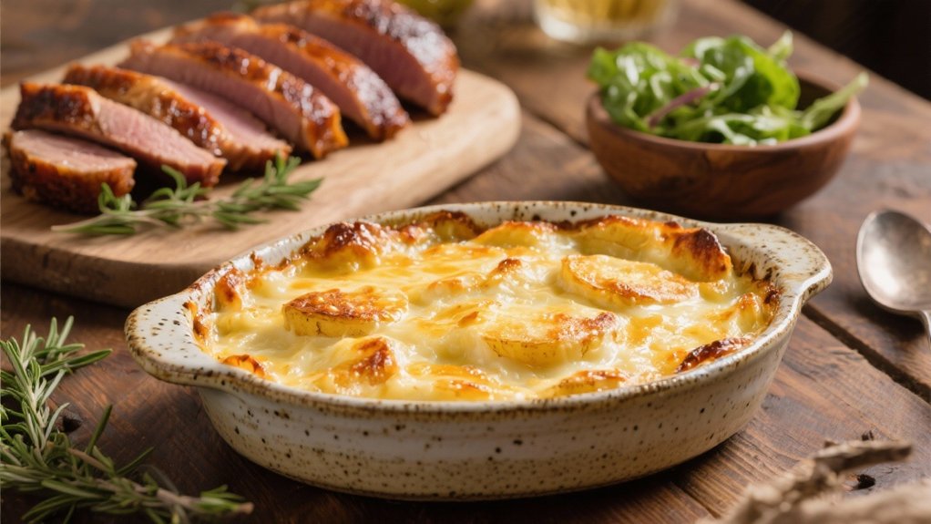 creamy cheesy potato elegance