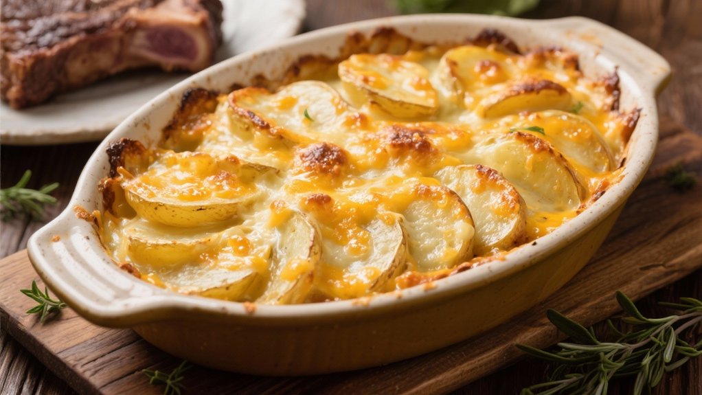 creamy cheesy potato indulgence