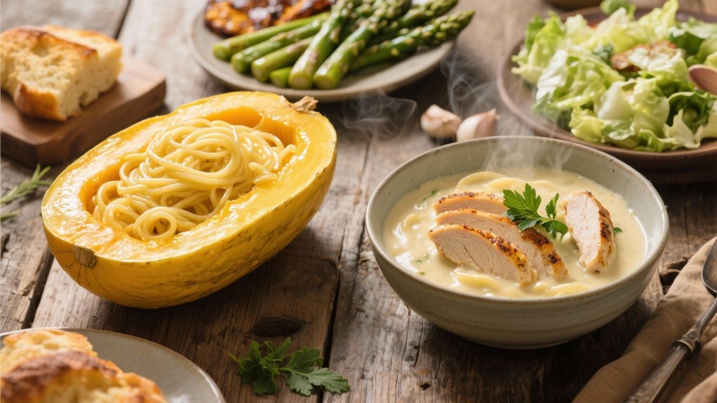 creamy chicken alfredo sauce