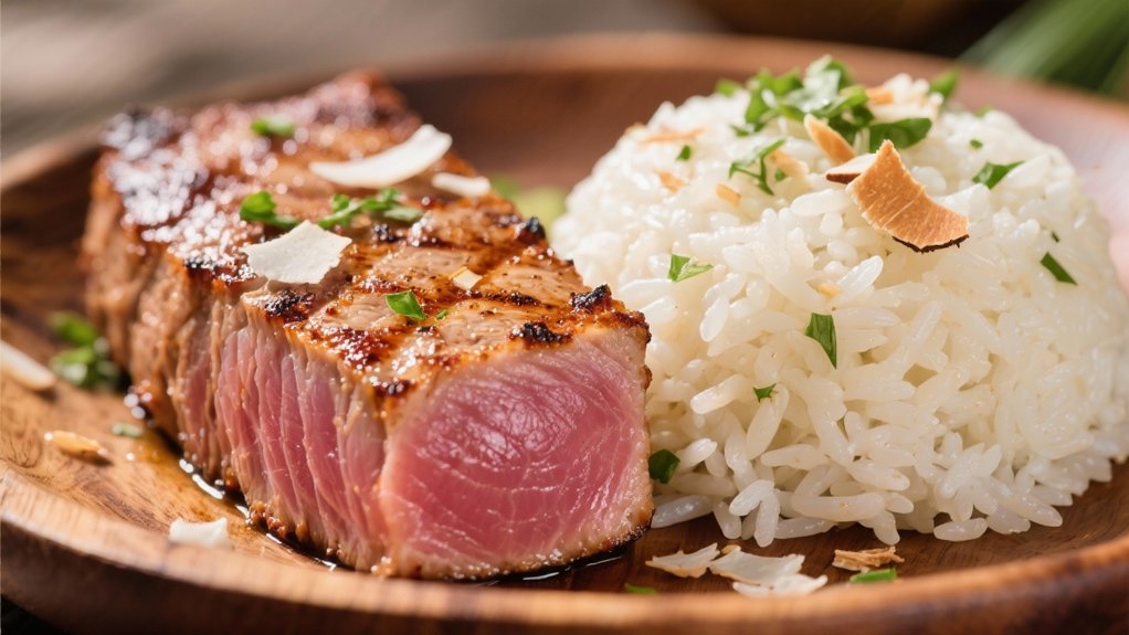 creamy coconut jasmine rice