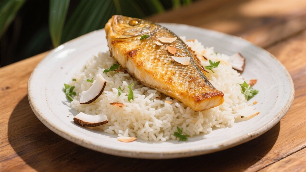 creamy coconut jasmine rice