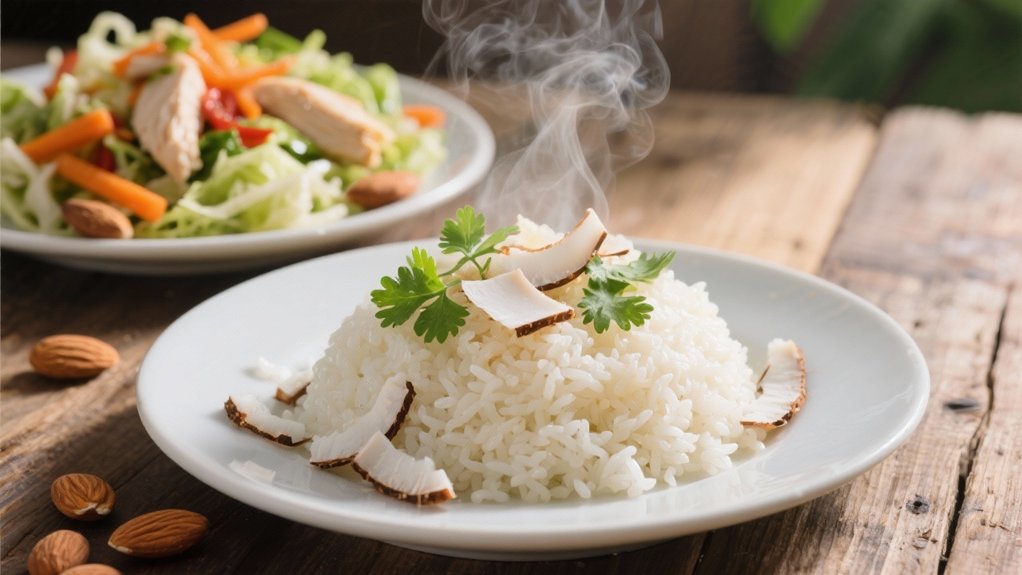 creamy coconut rice delight
