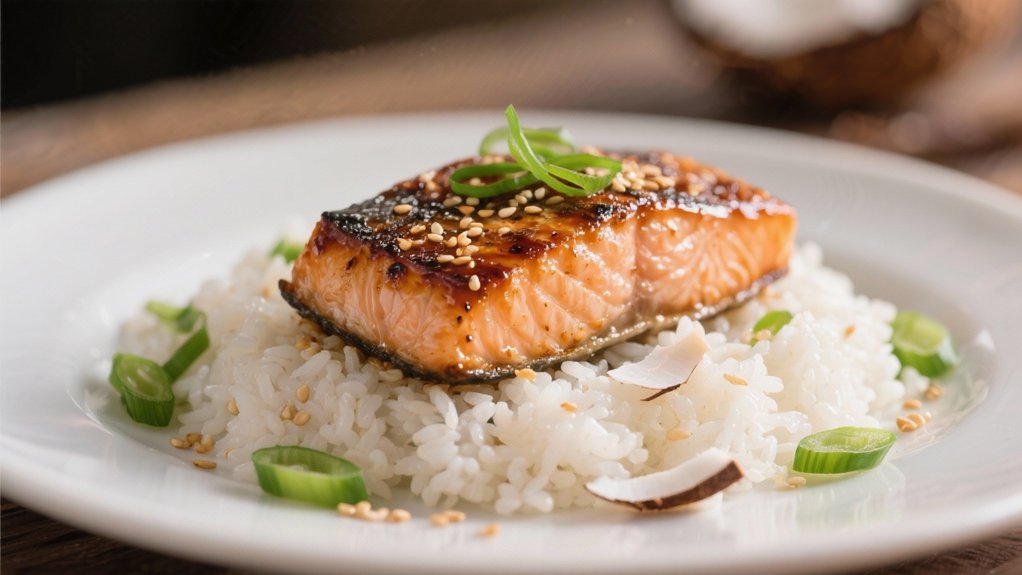 creamy coconut rice delight
