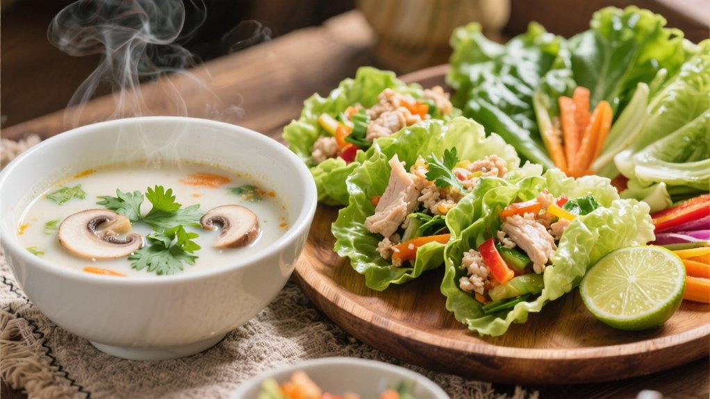 creamy coconut soup variations