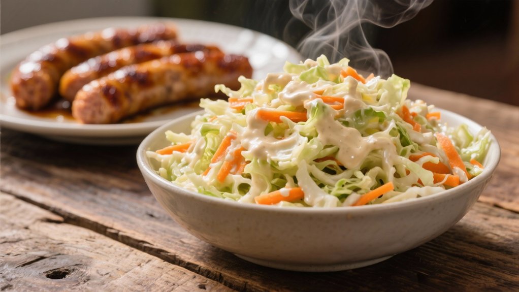 creamy coleslaw side dish