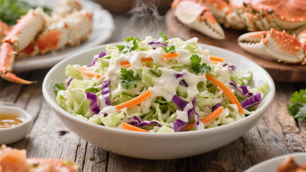 creamy coleslaw with apples
