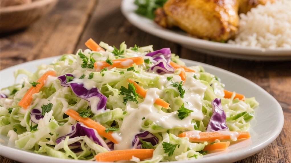 creamy coleslaw with customization