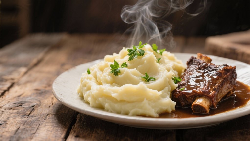 creamy comfort for ribs