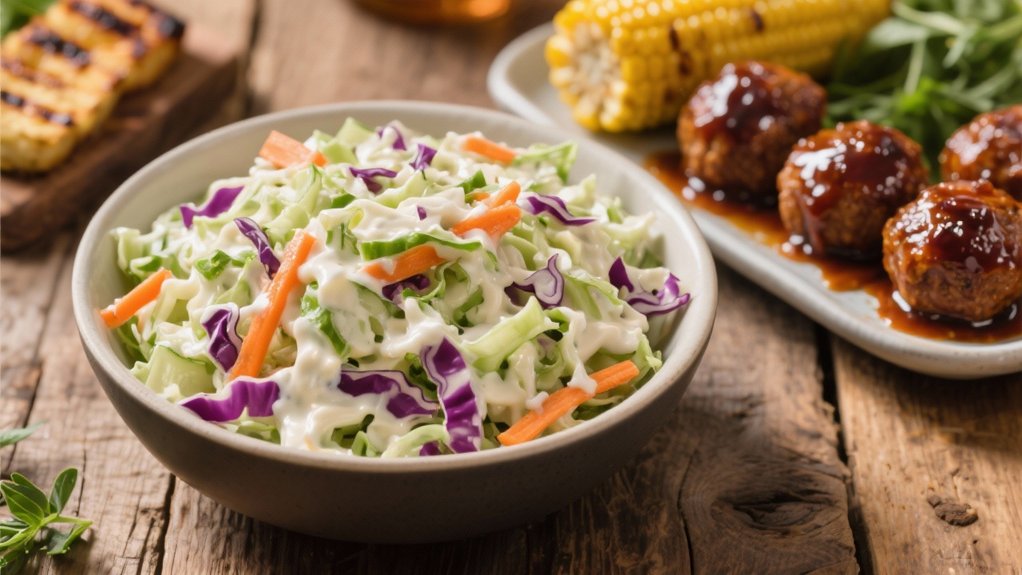 creamy crunchy coleslaw recipe