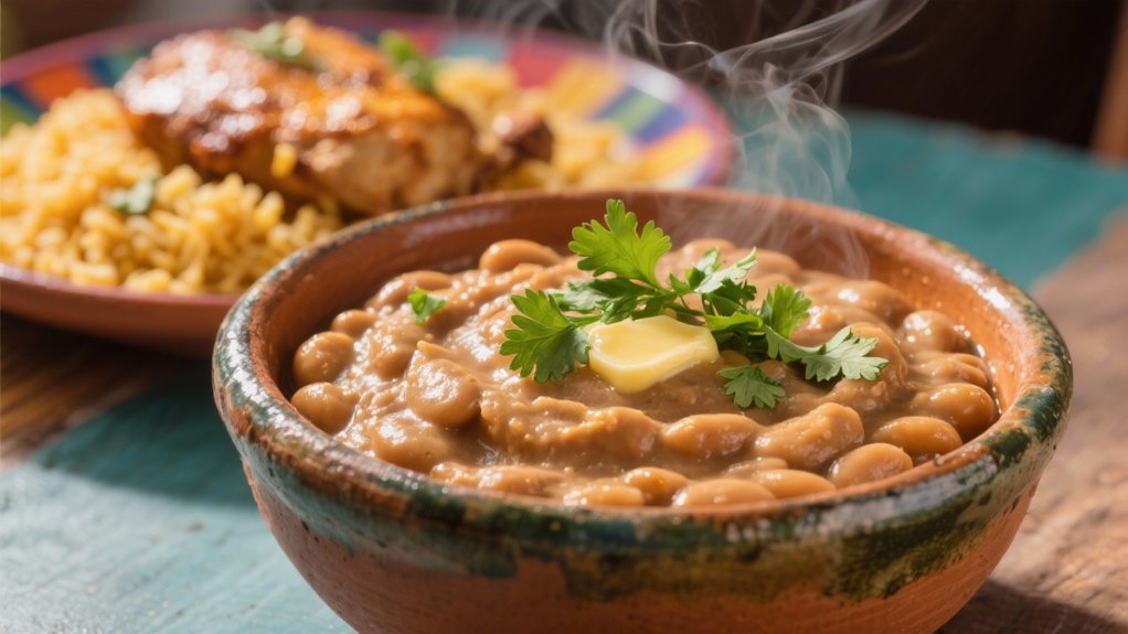 creamy customizable refried beans