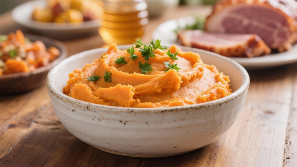 creamy elegant sweet potatoes