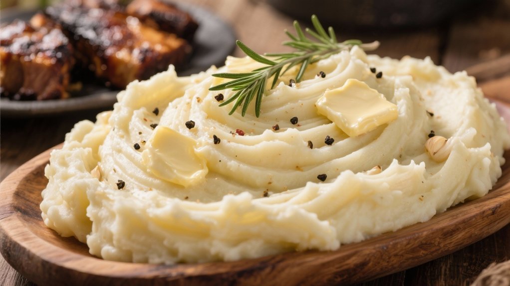 creamy flavorful garlic potatoes