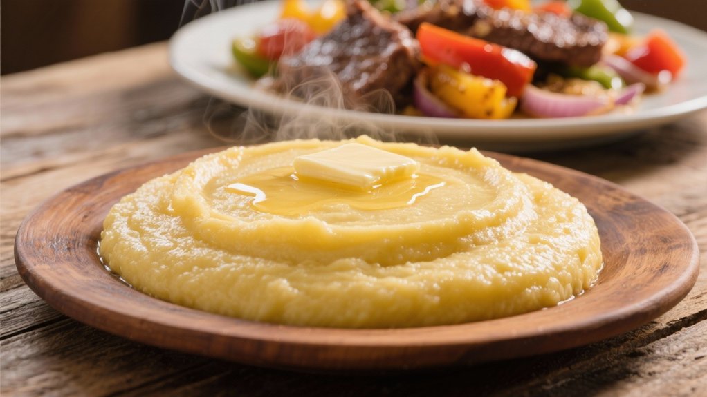 creamy flavorful polenta dish