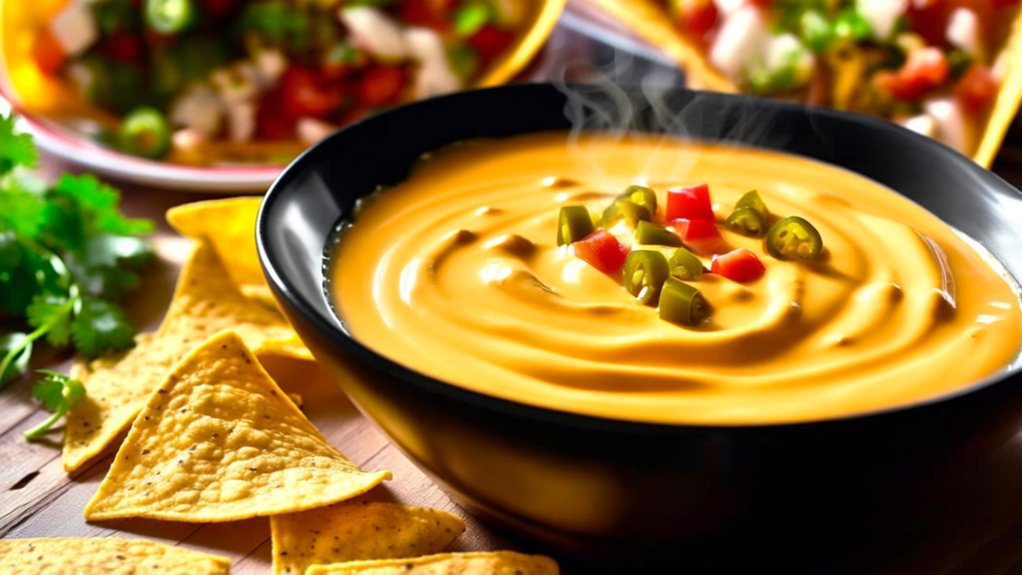 creamy flavorful queso dip
