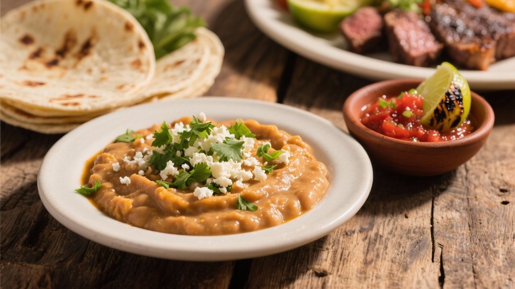 creamy flavorful refried beans
