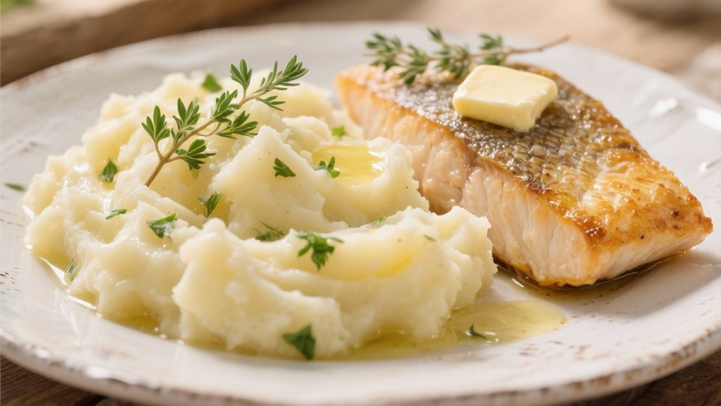 creamy garlic butter potatoes