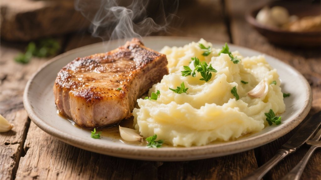 creamy garlic mashed potatoes