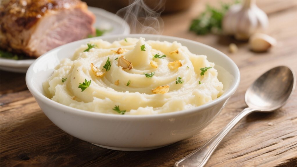 creamy garlic mashed potatoes