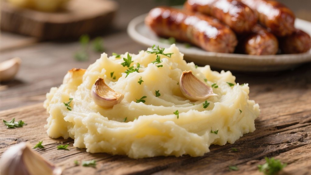 creamy garlic mashed potatoes