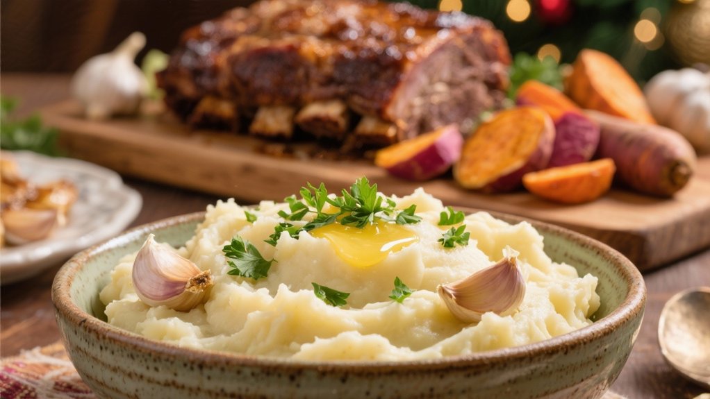 creamy garlic mashed potatoes