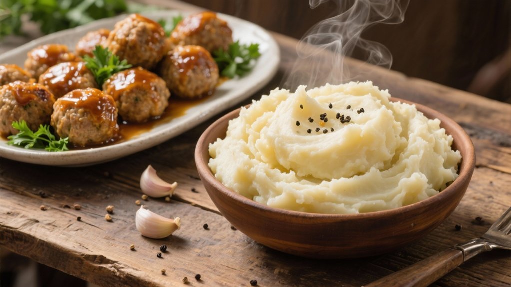 creamy garlic mashed potatoes