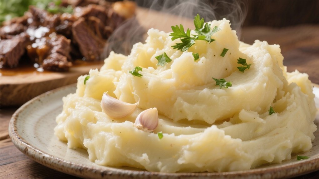 creamy garlic mashed potatoes