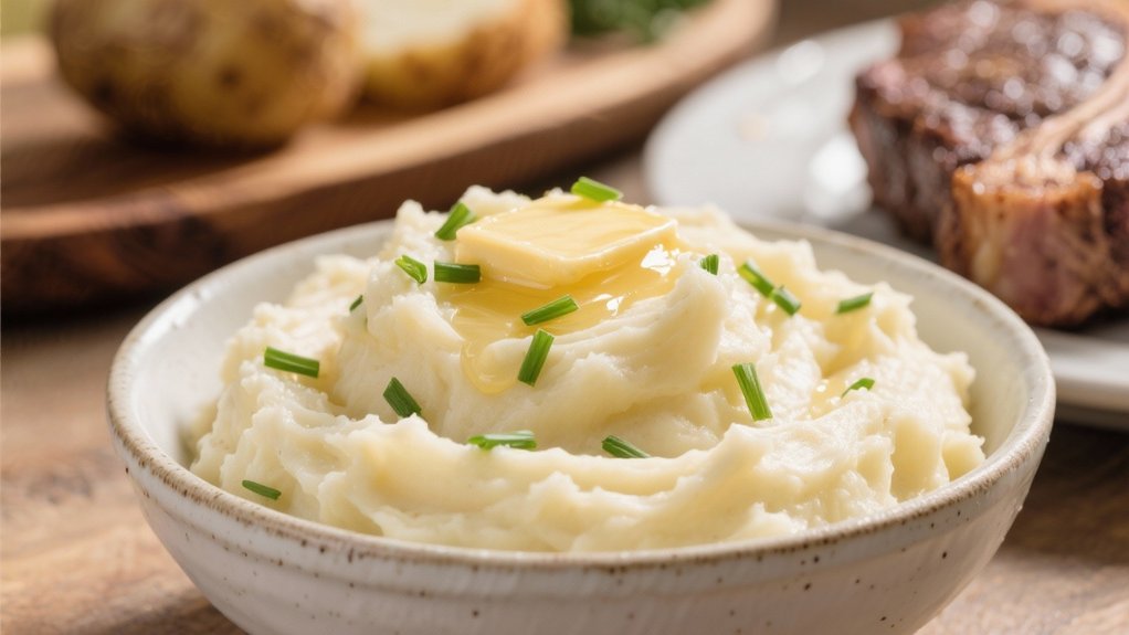 creamy garlic mashed potatoes